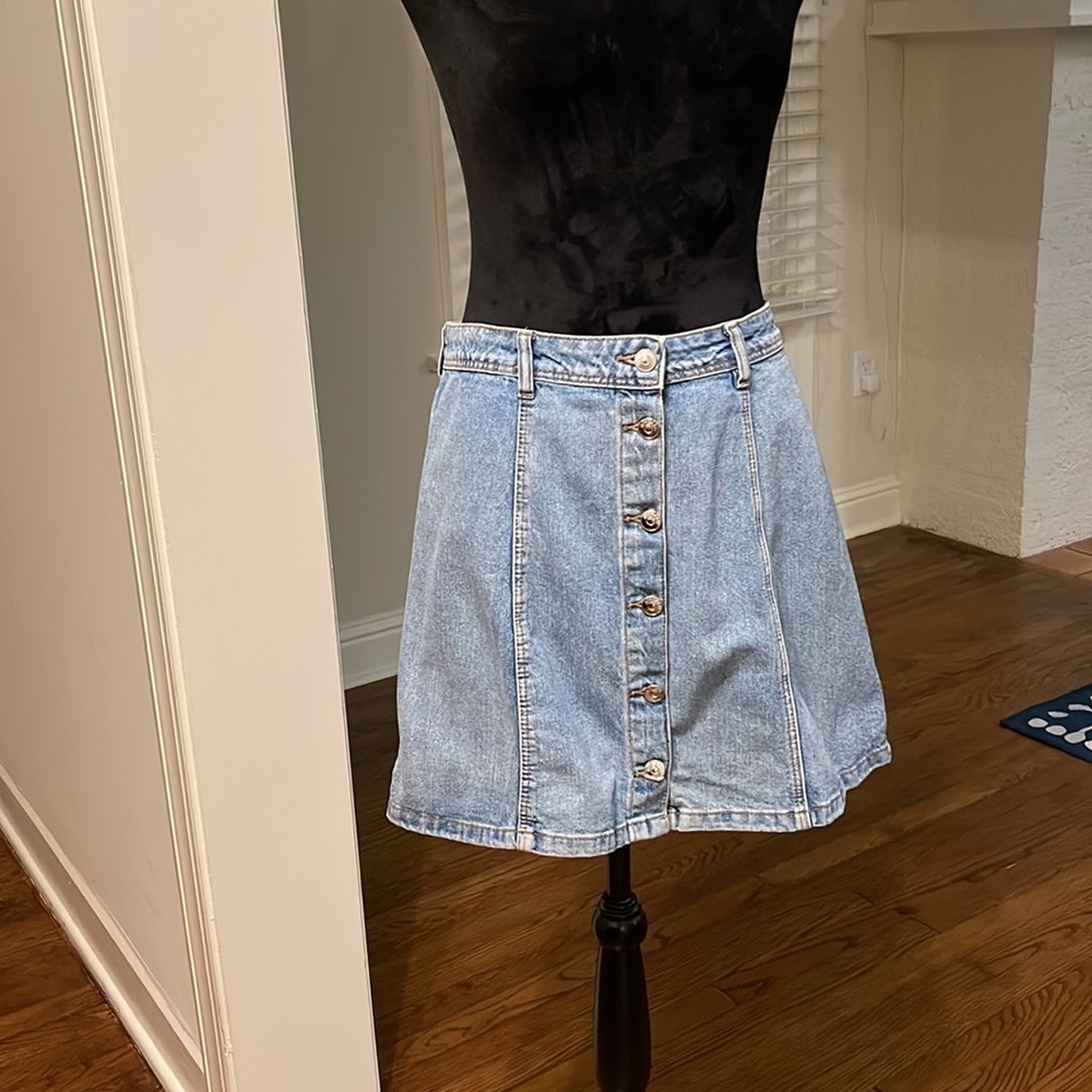 Denim skirt size 8